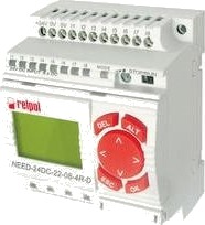 Relpol Programmerbart Rele 24V Dc 8 Utg 4 Utg Med Display Og Tastatur Need 24Dc 22 08 4R D 859359