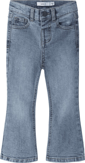 Name It Nmfpolly bootcut jeans til småbarn Medium Blue Den. (110) 110