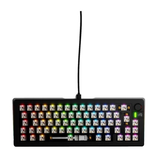 Glorious GMMK 3 65% Barebone Gaming Tastatur med RGB Belysning - Svart