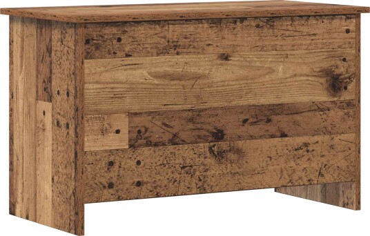 vidaXL Oppbevaringskiste Gammelt tre 80 x 40 x 50 cm Konstruert tre