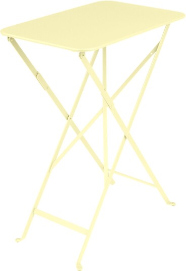 Fermob   Bistro Bord 37x57 Cm Frosted Lemon A6   Utendørs Spisebord   Gul   Metall