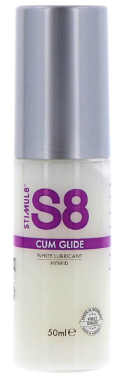 Stimul8: S8 Cum Glide, White Hybrid Lubricant, 50 ml