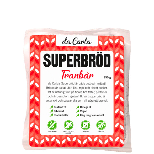 Superbrød Tranebær, 360 g Superbrød Tranebær, 360 g