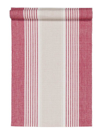 Noble House Runner X-Mas Stripe - Red - 35X110CM