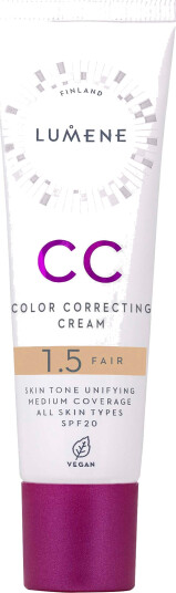 Lumene Cc Color Correcting Cream SPF 20 Fair Lumene Cc Color Correcting Cream SPF 20 Fair