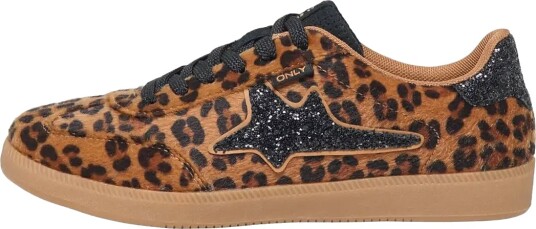 ONLY Onlsandra Pony Leo Sneaker Brown 40