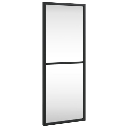 vidaXL Veggspeil svart 20x50 cm rektangel jern vidaXL Veggspeil svart 20x50 cm rektangel jern