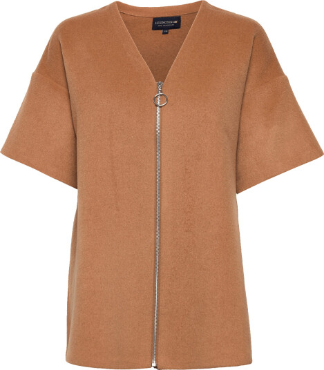 Lexington Clothing | River Wool Blend Zip Cape | S/M Lexington Clothing | River Wool Blend Zip Cape | S/M