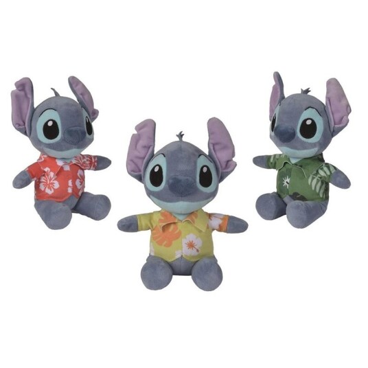 Disney Stitch Hawaii Playsjbamse 25cm (assortert) Disney Stitch Hawaii Playsjbamse 25cm (assortert)