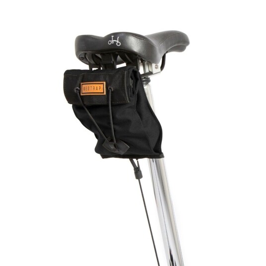 Restrap City Small sykkelseteveske svart Restrap City Small sykkelseteveske svart