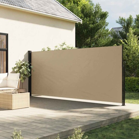 Uttrekkbar sidemarkise beige 180x300 cm 4004345 Uttrekkbar sidemarkise beige 180x300 cm 4004345