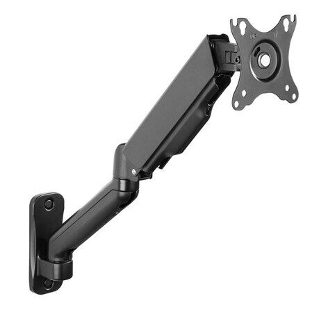 DIGITUS - mounting kit - for LCD display/ curved LCD display - gas spring swivel arm - black DIGITUS - mounting kit - for LCD display/ curved LCD display - gas spring swivel arm - black