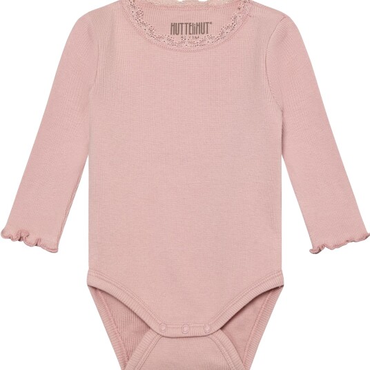 Huttelihut Body Ls Rib Pink 62