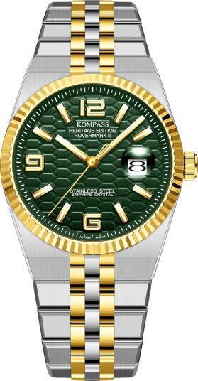 Kompass Rovermark II Silver Gold Green