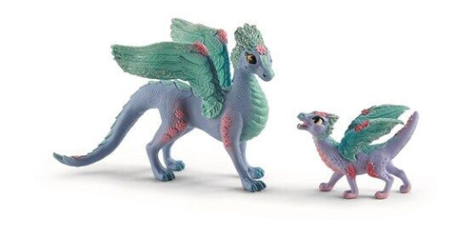 Schleich Flower Dragon and Baby Schleich Flower Dragon and Baby