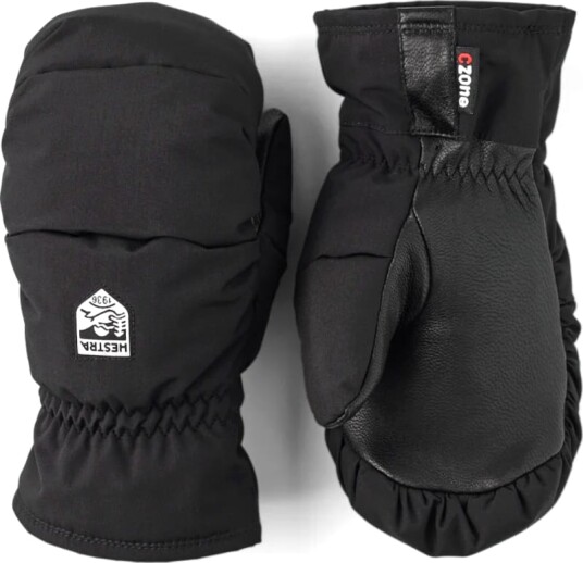 Hestra Kids' Foss Mittens 6, Black