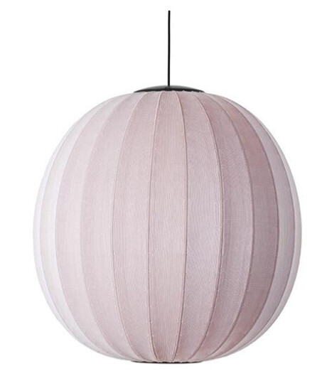 Made By Hand Knit-Wit Rund Taklampe Ø75 Sand Stein LED