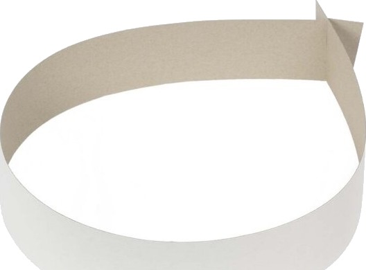 Catering Papringe Plus Pack Rund Ø 265 Højde 58 Pap Hvid F/Platte Karton A 200 Stk Fødevaregod