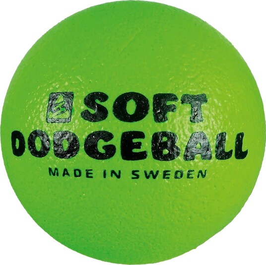 SportMe Soft Dodgeball Neon Green Green One Size