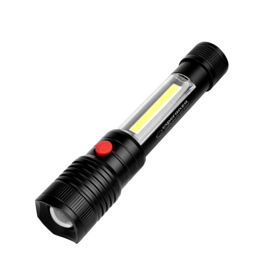 Esperanza EOT069 LED Lommelykt - Aluminium, Svart Esperanza EOT069 LED Lommelykt - Aluminium, Svart