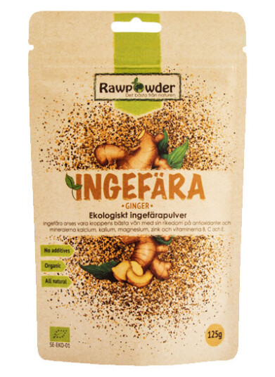 Ingefærpulver ØKO, 125 g Ingefærpulver ØKO, 125 g