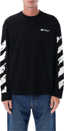 Off White Herre Gensere & Hettegensere Svart L,