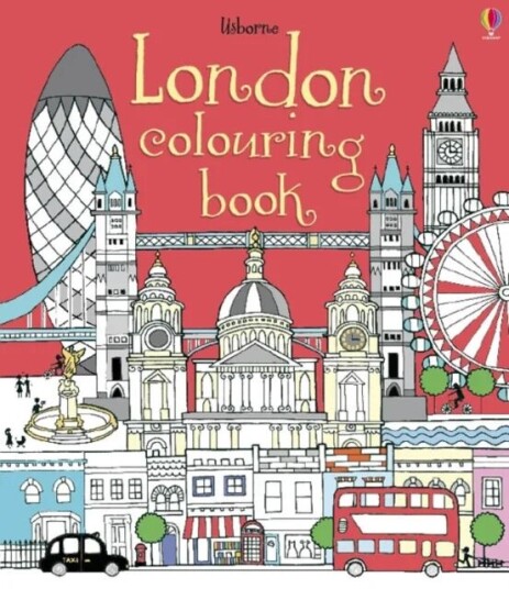 London Colouring Book Av Struan Reid