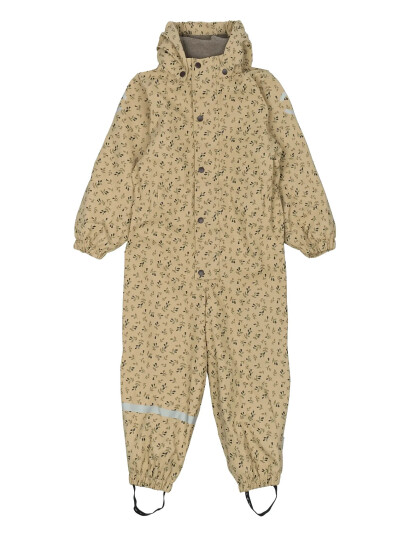 Mikk line Pu Aop Rain Suit With Fleece Beige 104