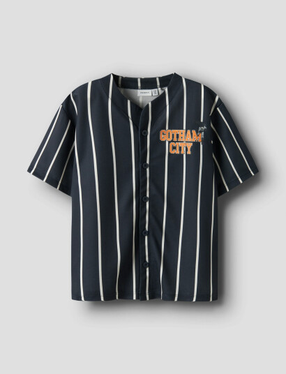 name it Nkmakash Batman Ss Nreg Poly Shirt Wab Navy 122-128 name it Nkmakash Batman Ss Nreg Poly Shirt Wab Navy 122-128