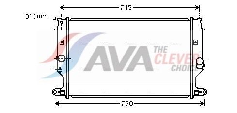 Radiator AVA Clever Choice TO2402 Radiator AVA Clever Choice TO2402