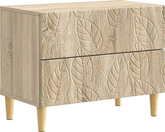  Nattbord Sonoma eik 62 x 34,5 x 48 cm Konstruert tre
