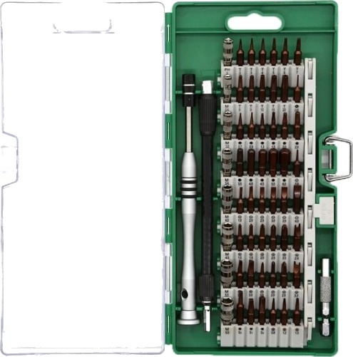 Smartphone Reparasjonssett 58Stk Precision Crv Deltacoimp Grønn / Vk-55 Smartphone Reparasjonssett 58Stk Precision Crv Deltacoimp Grønn / Vk-55