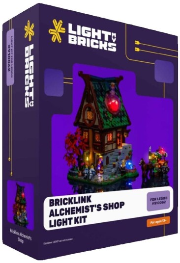Light My Bricks Bricklink Alchemist's Shop Lyssett 910062 2.0-910062