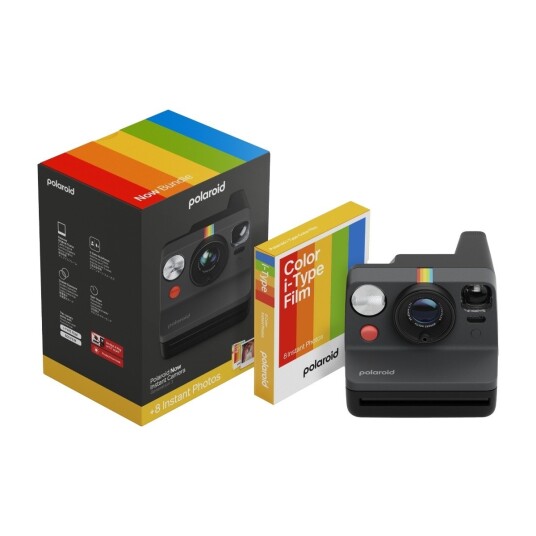Polaroid Now Generation 3 startsett svart