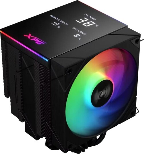 ADATA XPG Maestro Plus 120mm ARGB Vifte Svart ADATA XPG Maestro Plus 120mm ARGB Vifte Svart