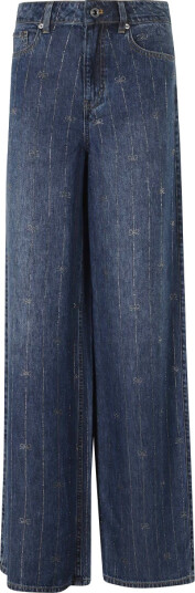 Self Portrait Dame Jeans Blå W30,