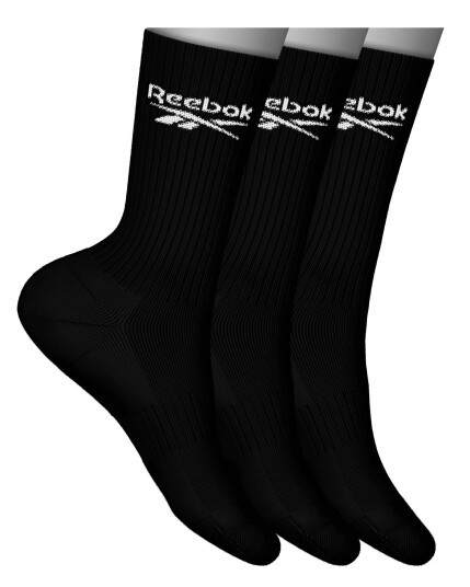 Reebok Sock Crew Half Terry Black 40-42