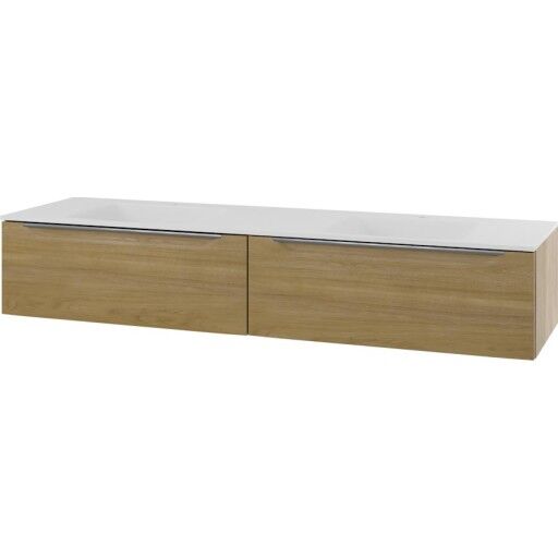 Servantskap Linn Bad Mari 160 cm 2*1 skuffer Dobbel 120516D2S Servantskap Linn Bad Mari 160 cm 2*1 skuffer Dobbel 120516D2S