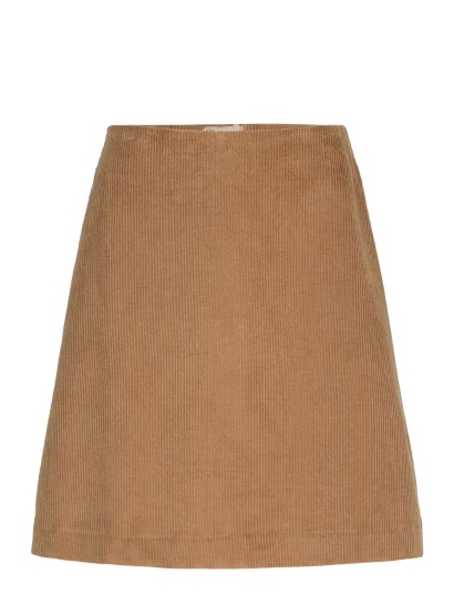 SELECTED Slfjenny Newibi Mw Corduroy Skirt D2 Brun 34