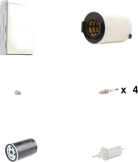 Servicepakke RIDEX 4682P6703