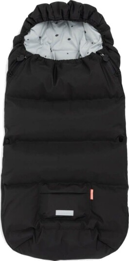 Done By Deer Footmuff Winter Black Black 105X 51X 5 cm