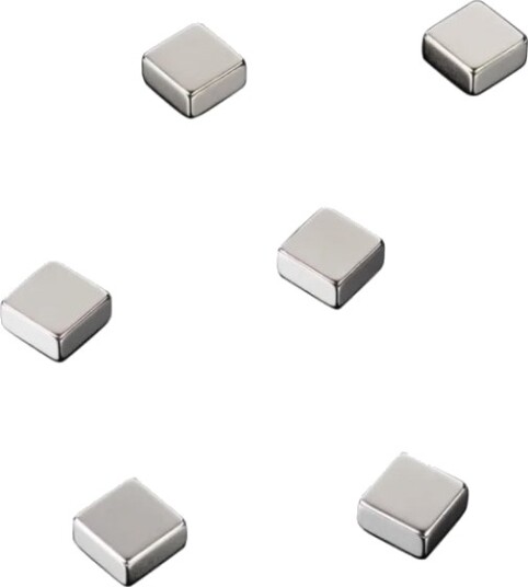 Naga Super Strong Magnet Firkant 1 X 1 X 0.5 Cm En Pakke 6 Naga Super Strong Magnet Firkant 1 X 1 X 0.5 Cm En Pakke 6