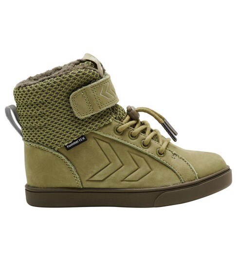 Hummel Vintersko Splash Tex Jr Green Mose Hummel 31 Vinterstøvler Grønn