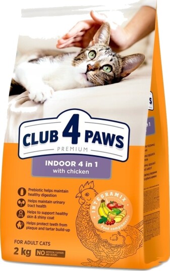 Club4L 4 In 1 Tørrfôr 2 kg Club4L 4 In 1 Tørrfôr 2 kg