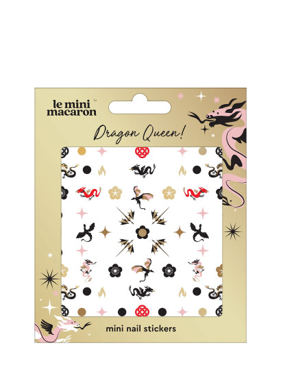 Le Mini Macaron Mini Nail Stickers - Multi/patterned - ONE SIZE