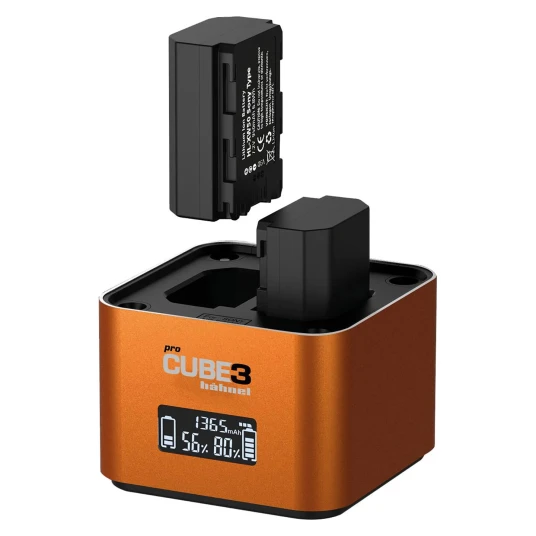 Hähnel ProCube 3 Twin Charger Sony For NP-BX1 NP-FW50 og NP-FZ100 Hähnel ProCube 3 Twin Charger Sony For NP-BX1 NP-FW50 og NP-FZ100