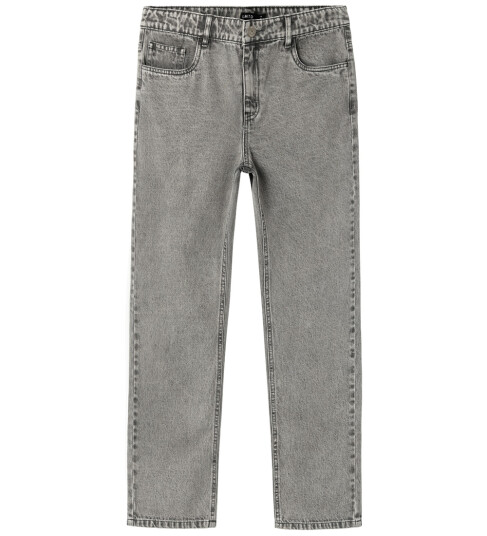 Lmtd Jeans Noos NlfKizza Dnm Mom Pant Light Grey Denim 15 år 170 Jeans Grå