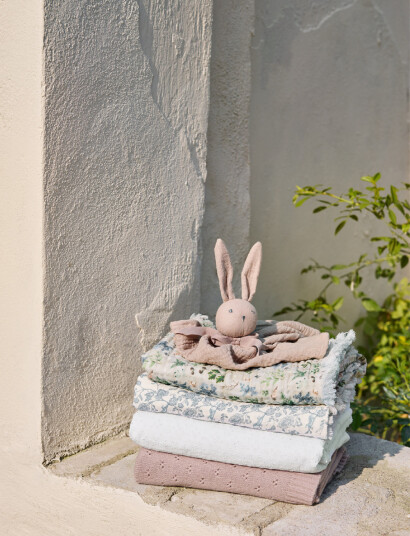 Elodie Details Pointelle Blanket - Misty Pink - Pink - ONE SIZE