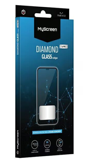 MS Diamond Glass Edge Lite FG Oppo A57 4G/5G svart/svart Full Lim