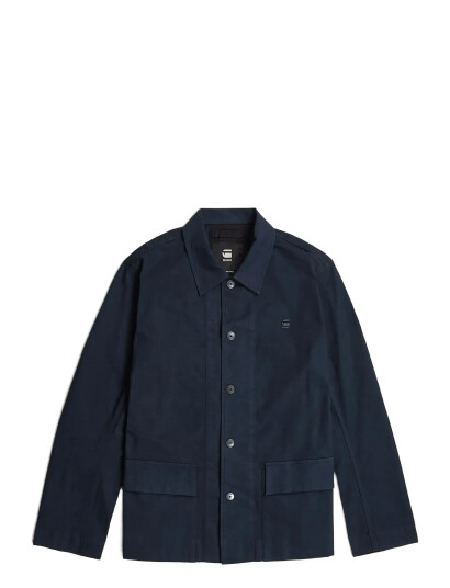 G Star 2 Pkt Overshirt Navy M G Star 2 Pkt Overshirt Navy M